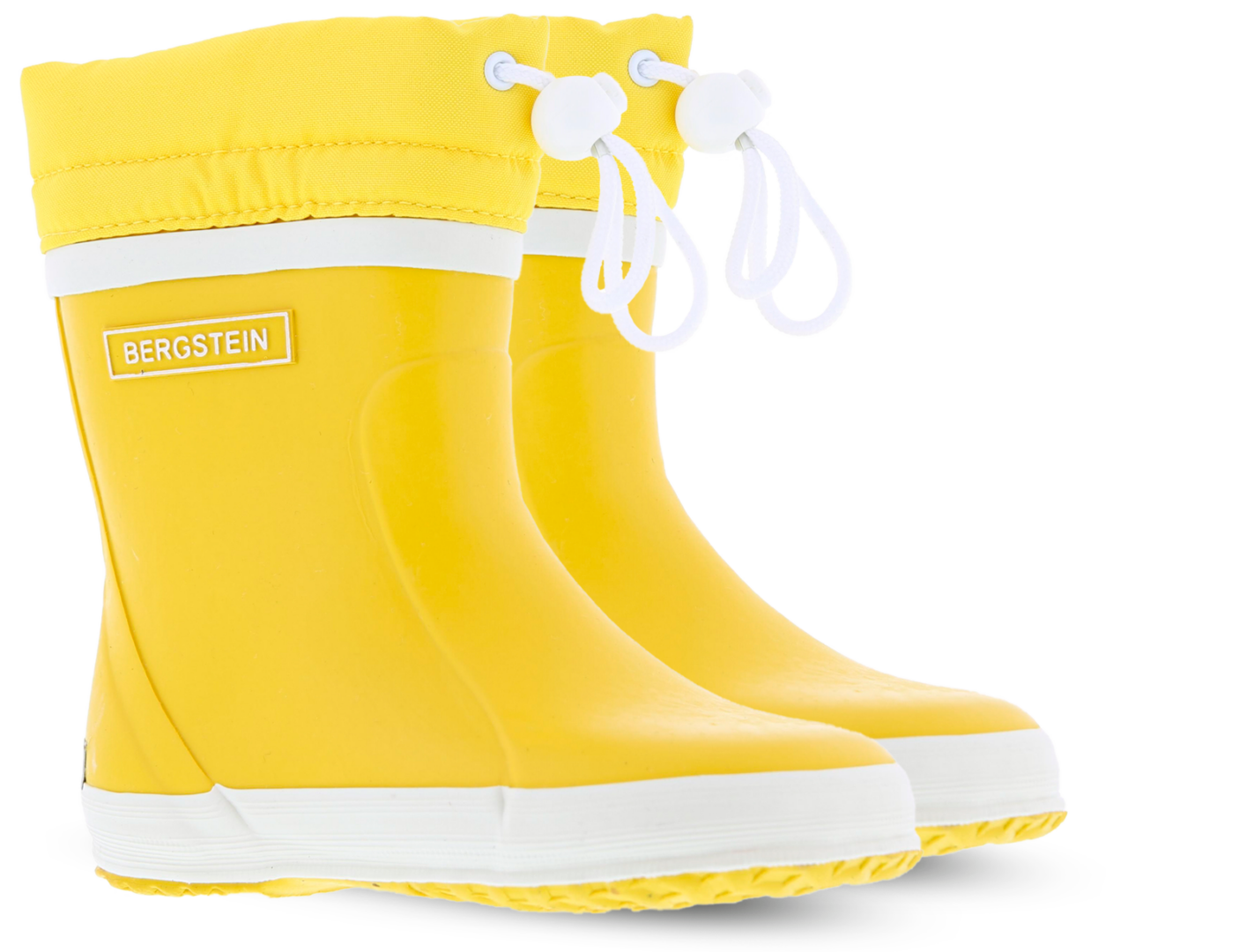 Thermo Gummistiefel, Winterboot, Gelb, mit Zugband | Bergstein