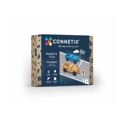 Magnetbausteine. Auto 2 Teile | Connetix
