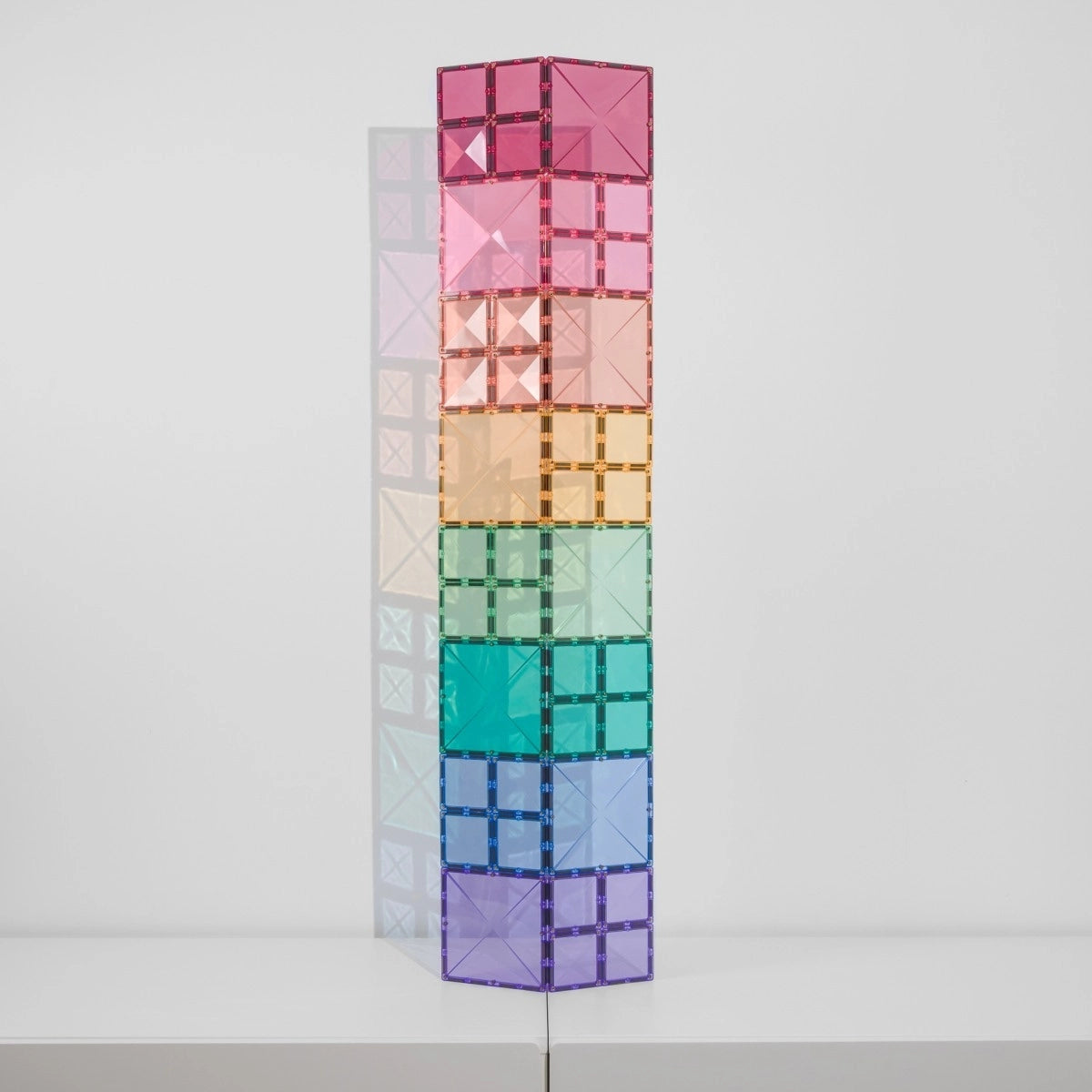 Pastell. Magnetbausteine. Sqaure Pack 40 Teile. | Connetix