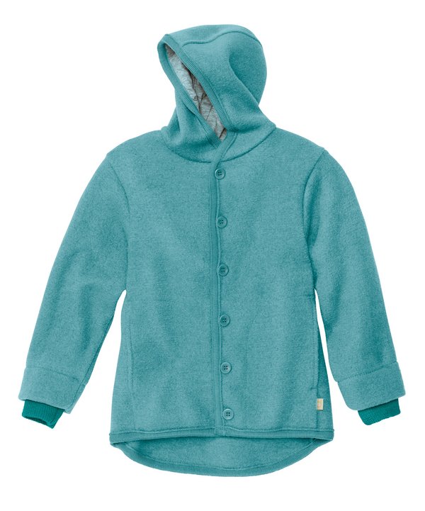 Wollwalk-Jacke. Winterjacke. Übergangsjacke. Lagoon | disana
