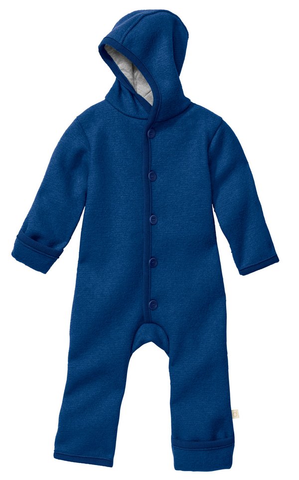 Wollwalk Overall, marineblau von disana