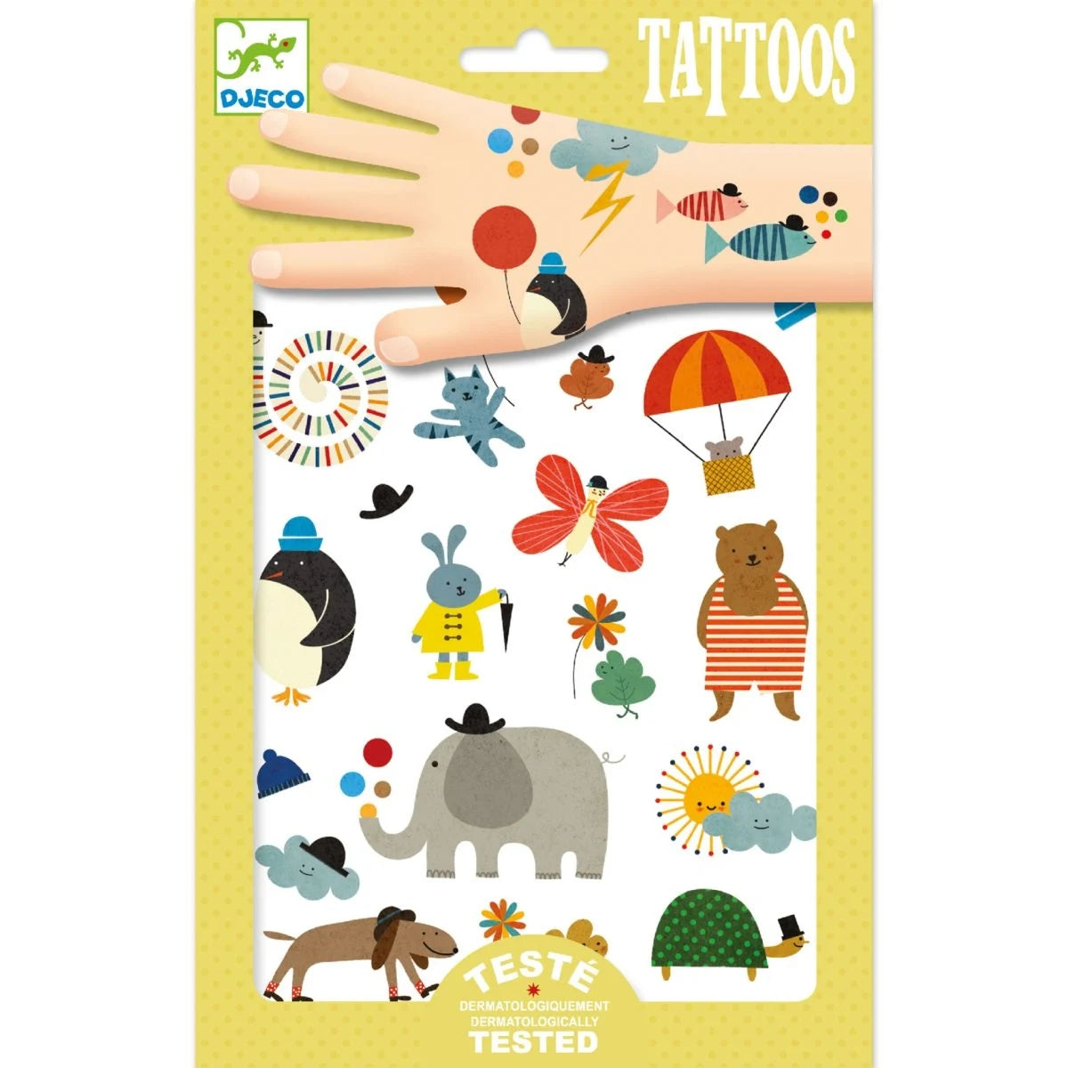 Tattoos. Kinderfreundlich. Umweltfreundlich | Djeco