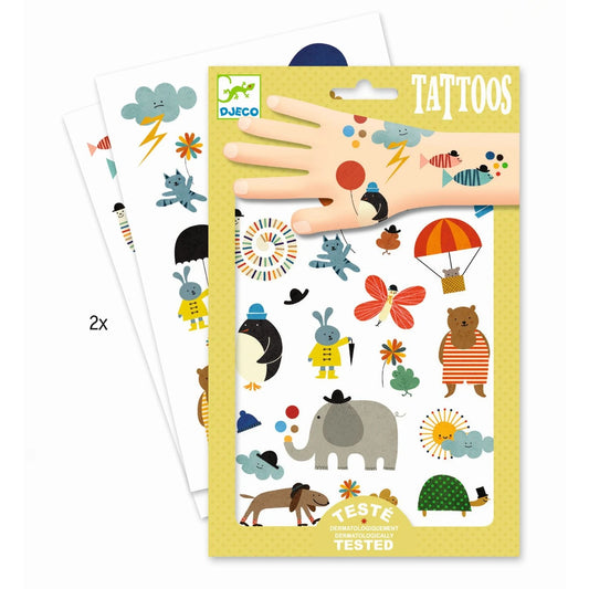 Tattoos. Kinderfreundlich. Umweltfreundlich | Djeco