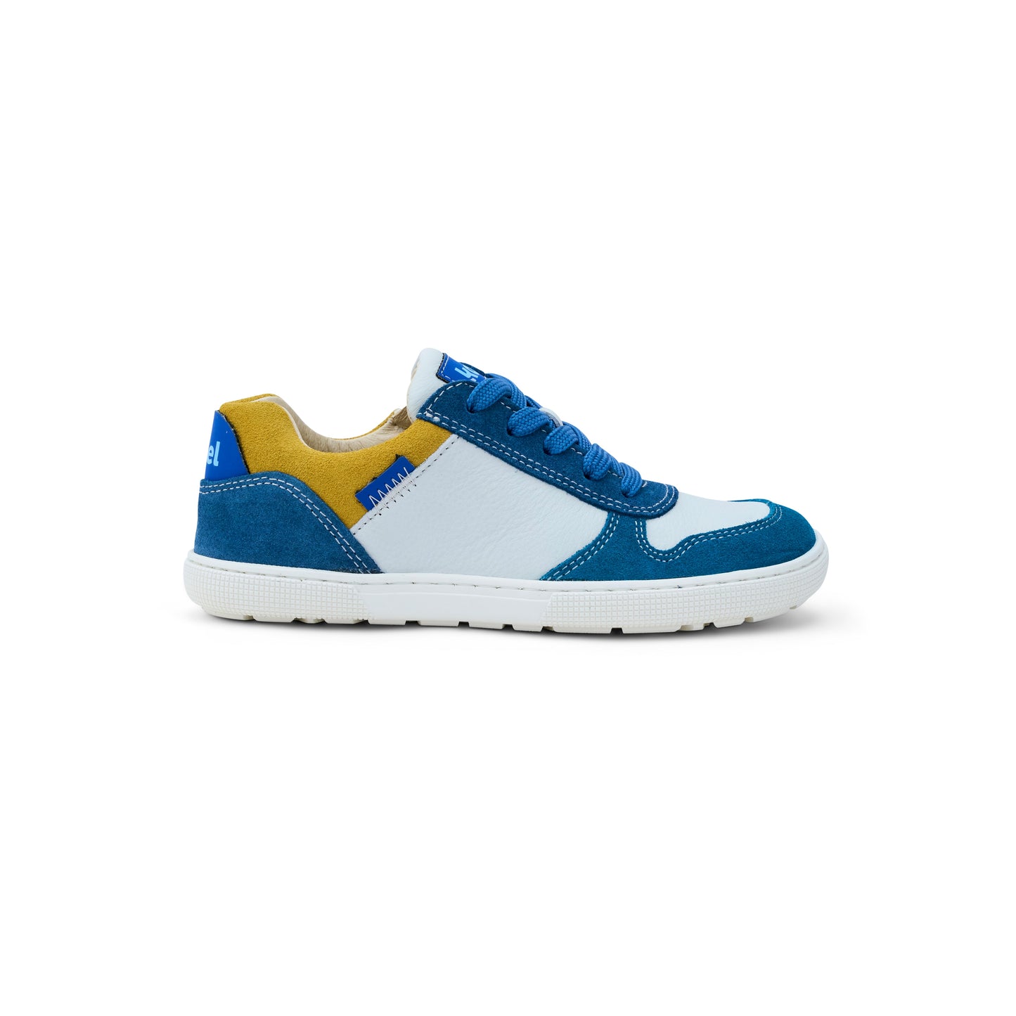 Barfußsneaker DATE SUEDE gelb/blau | Koel
