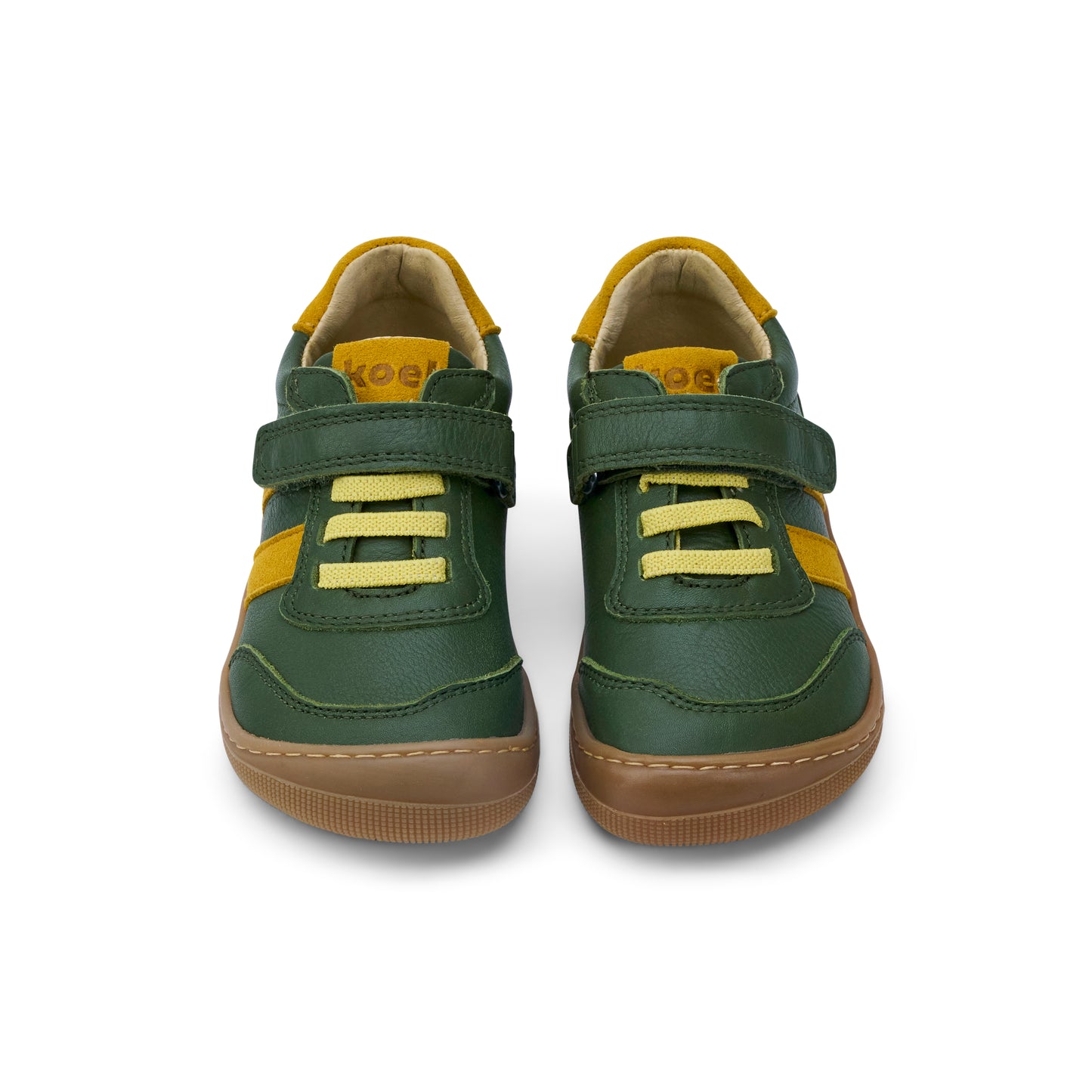 K4Kids Barfußschuhe Dylan Leder | Grün | KOEL Shoes