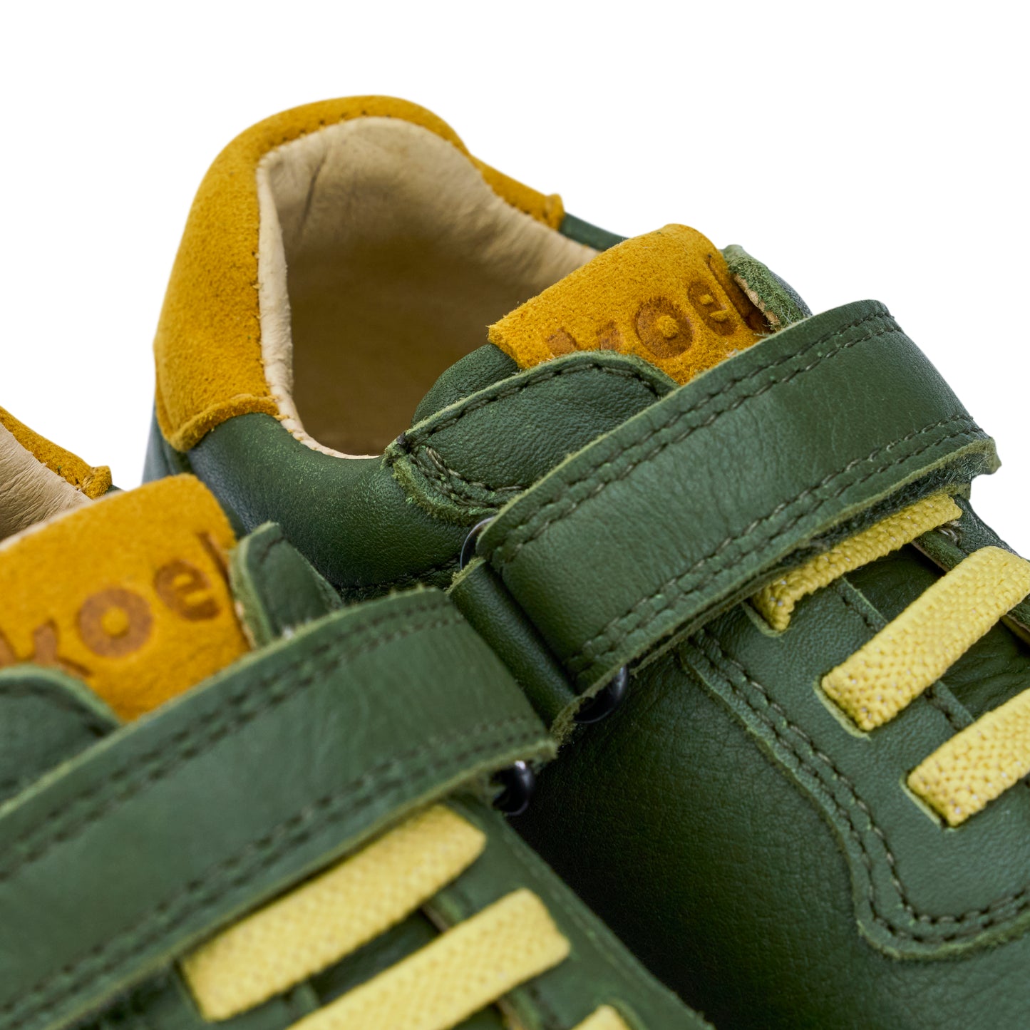K4Kids Barfußschuhe Dylan Leder | Grün | KOEL Shoes