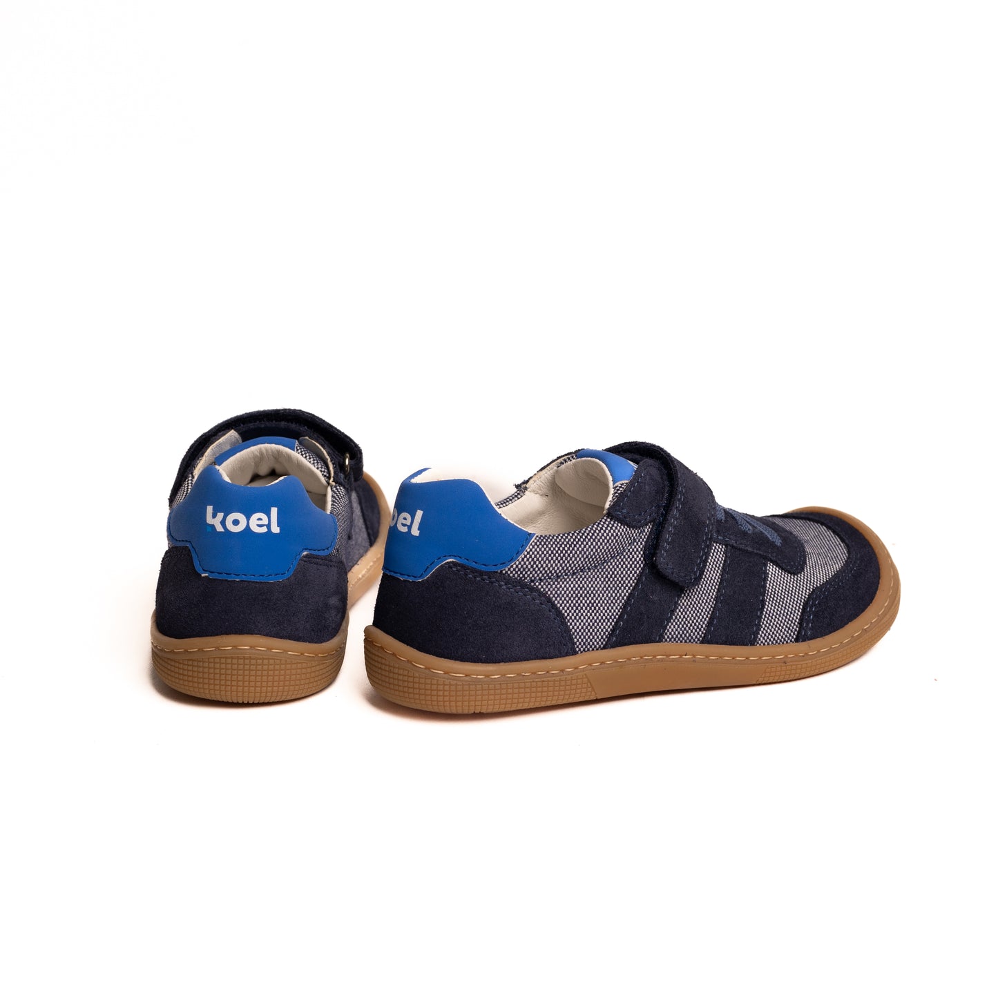 K4Kids Barfußschuhe Dylan II Textile | Blau | KOEL Shoes