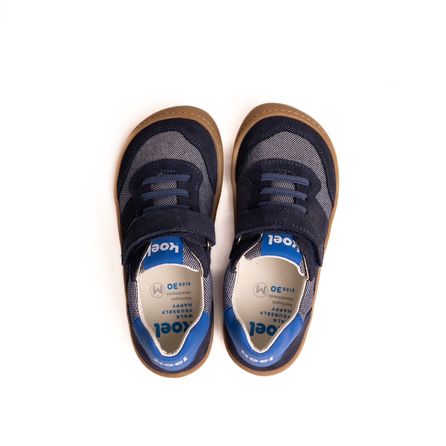 K4Kids Barfußschuhe Dylan II Textile | Blau | KOEL Shoes