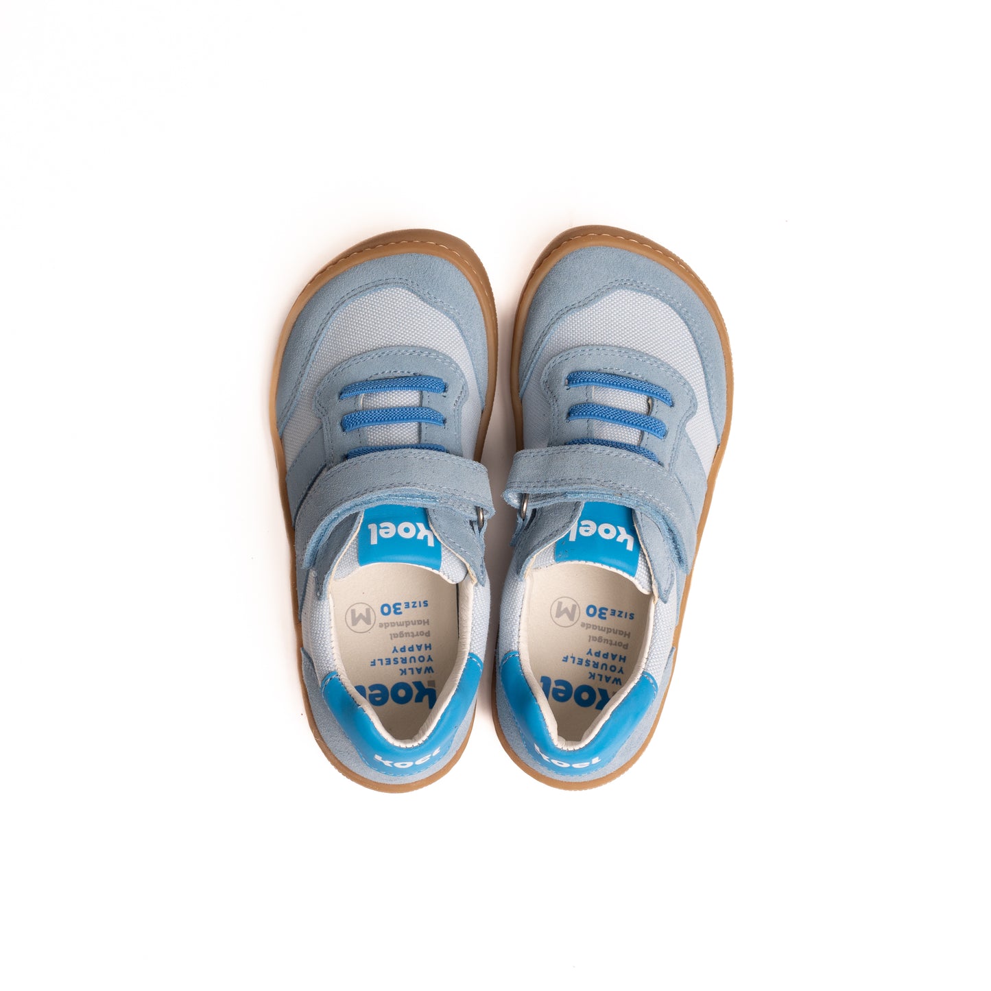 K4Kids Barfußschuhe Dylan II Textile | Celeste | KOEL Shoes
