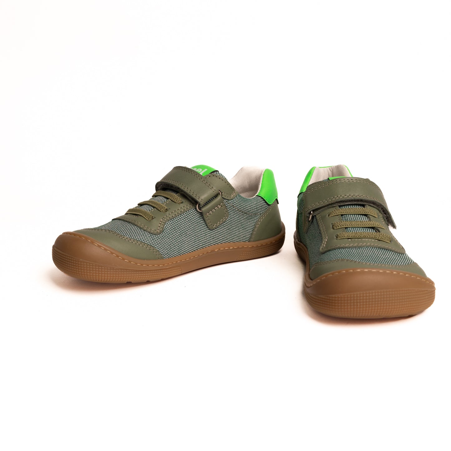 K4Kids Barfußschuhe Dylan II Textile | Olive | KOEL Shoes