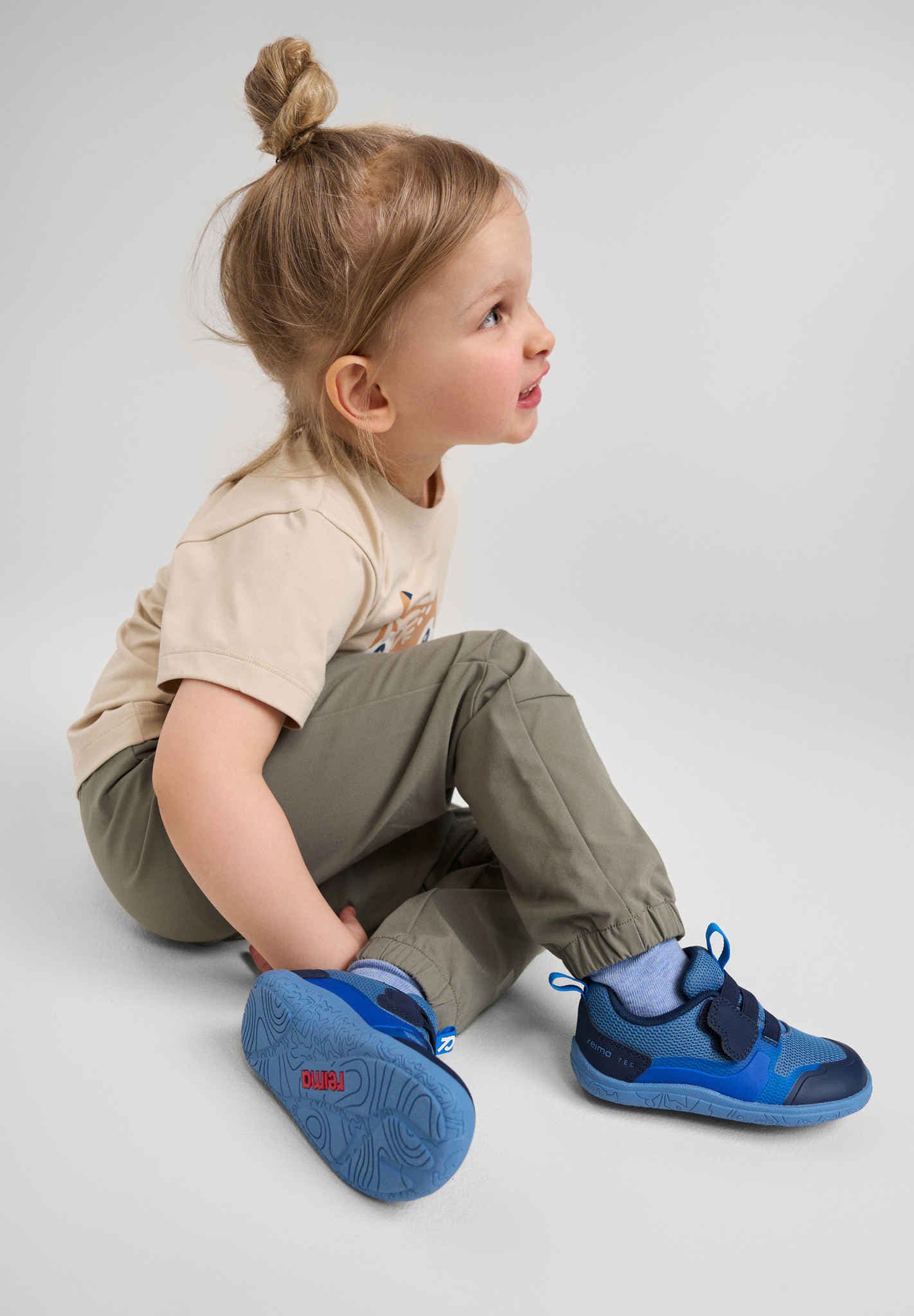 Kinder Barfußschuhe ReimaTec Tepastelu blau | Reima