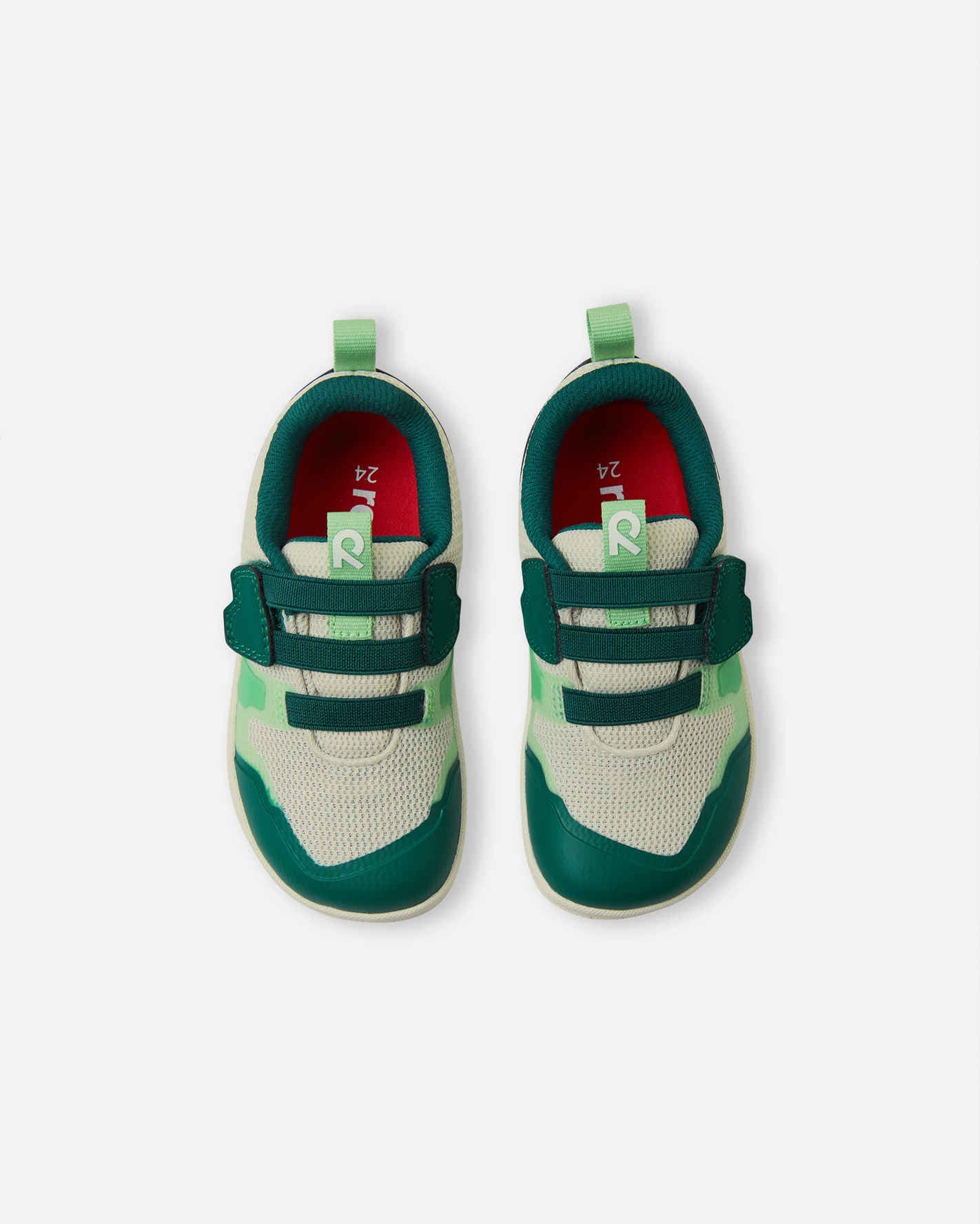 Kinder Barfußschuhe ReimaTec Tepastelu grün | Reima