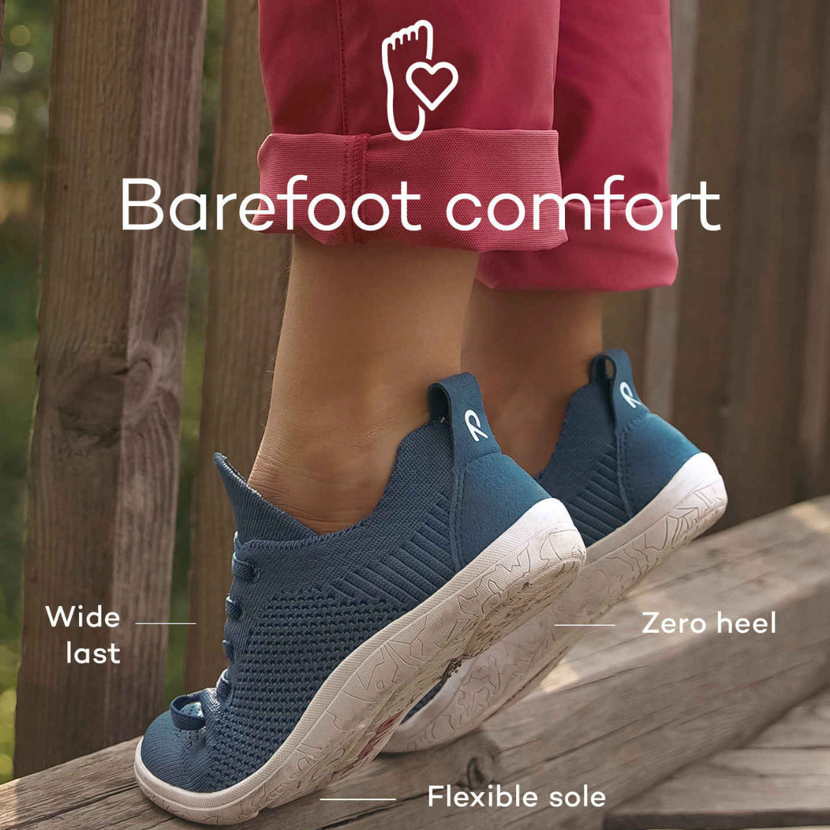 Reima Barfußschuhe Astelu in schwarz, Werbefoto