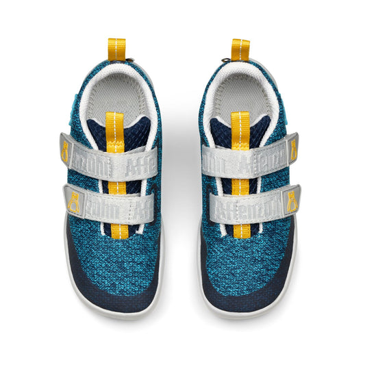 Barfußschuh für den Sommer Happy Knit, Pinguin | Affenzahn