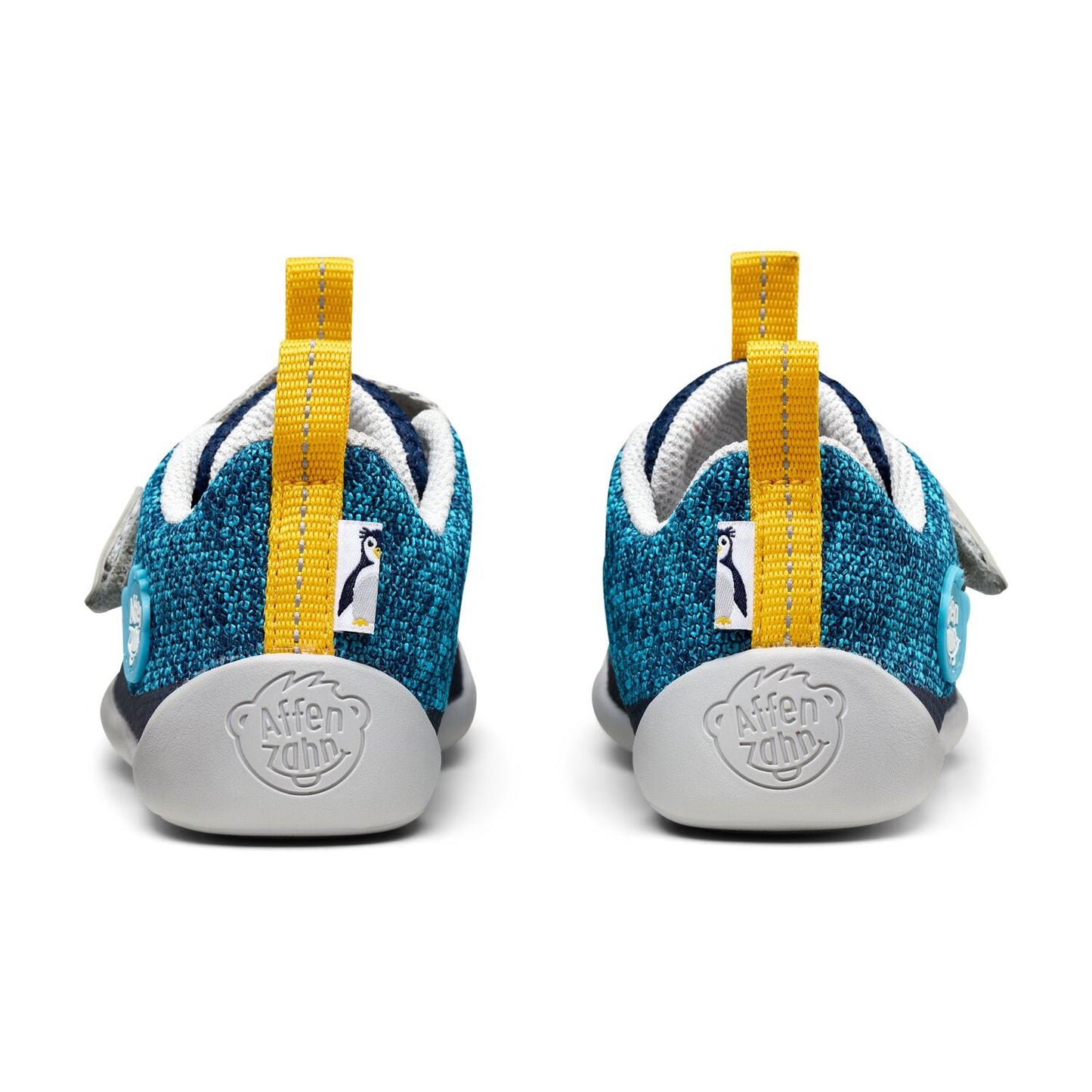 Barfußschuh für den Sommer Happy Knit, Pinguin | Affenzahn