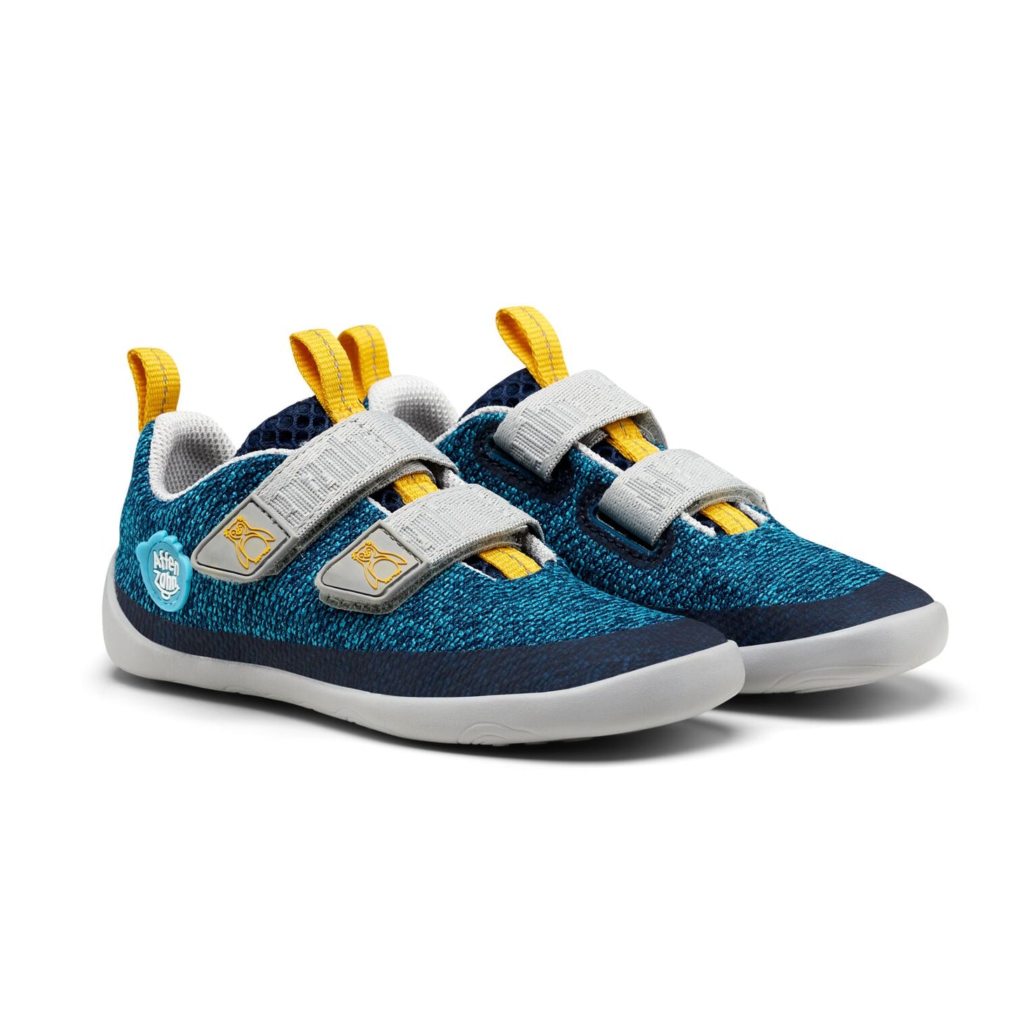 Barfußschuh für den Sommer Happy Knit, Pinguin | Affenzahn