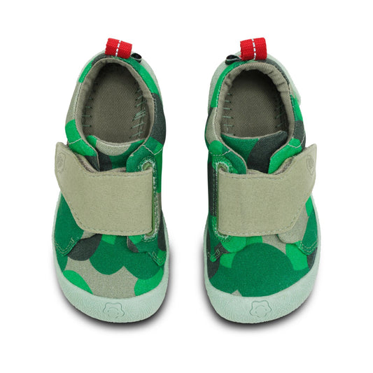 Lauflerner Baumwolle Smally Frosch | Affenzahn Prewalker