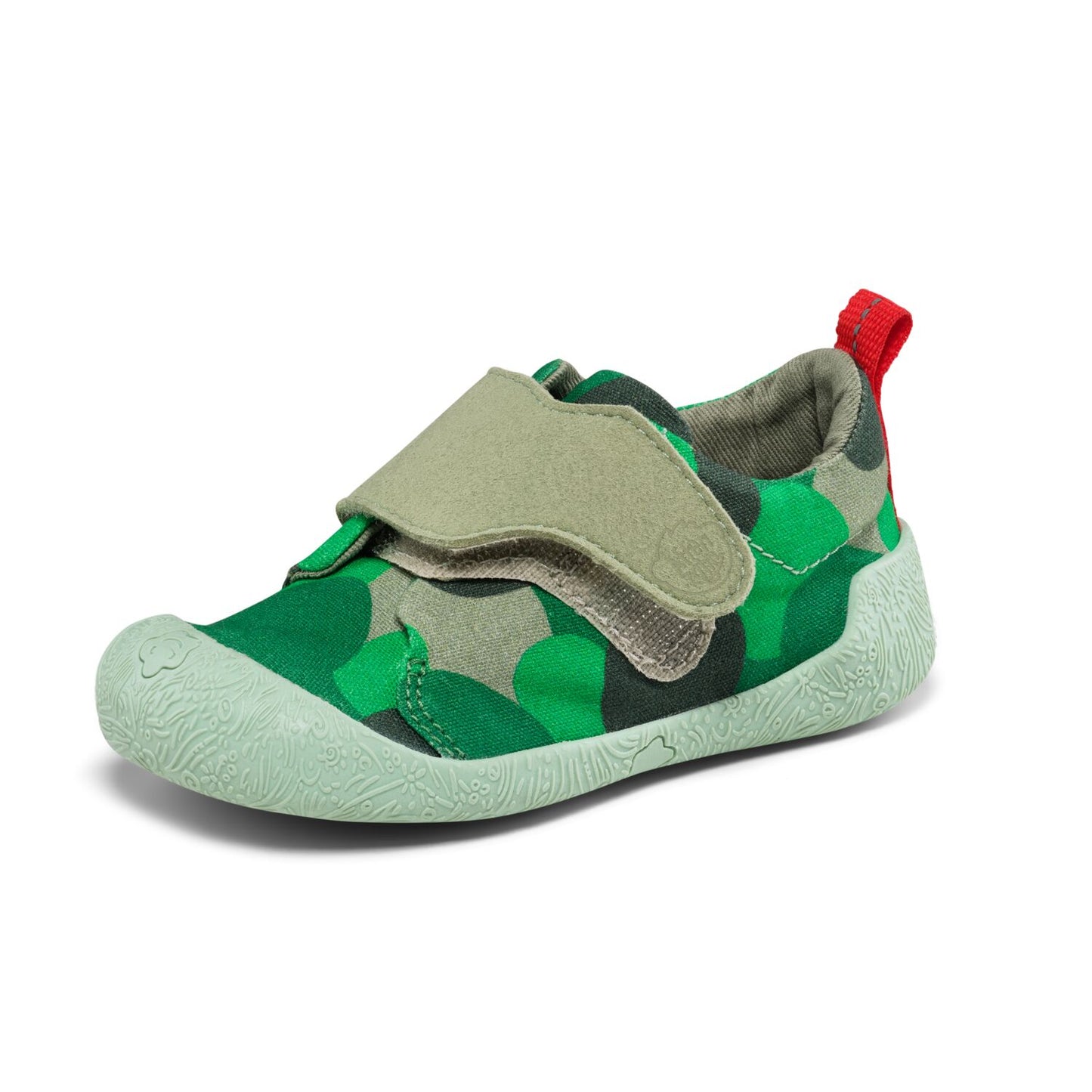 Lauflerner Baumwolle Smally Frosch | Affenzahn Prewalker