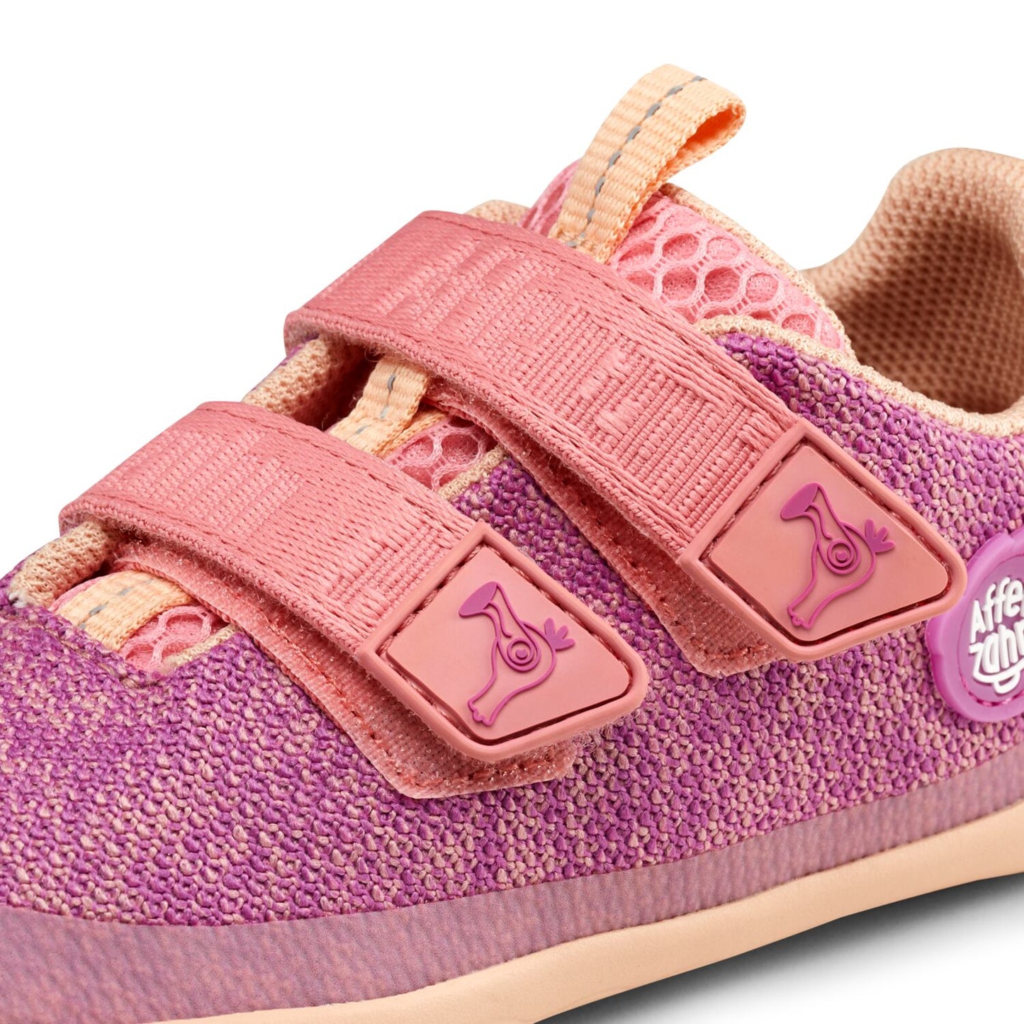 Barfußschuh Affenzahn | Kinderschuh aus Knit | Flamingo