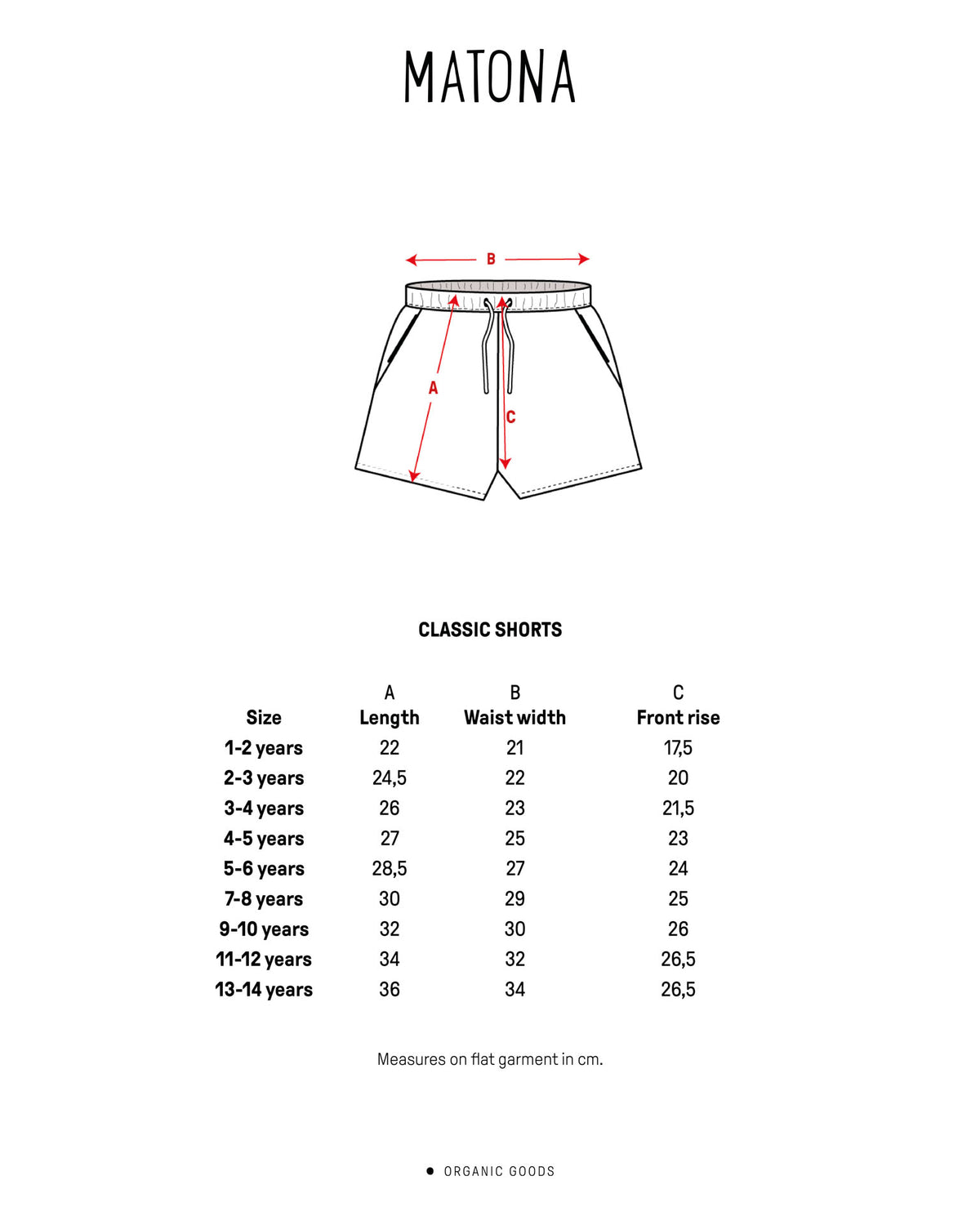 Classic Shorts coffee, kurze Hose | MATONA