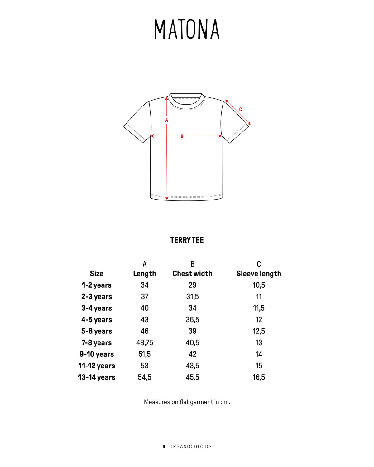 Tshirt Terry Tee blau | MATONA