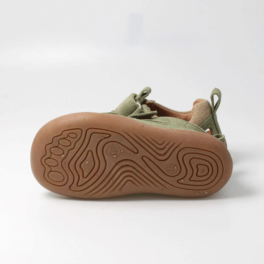 Barfußsandale kammolchSTYLE, Moosgrün | bLIFESTYLE