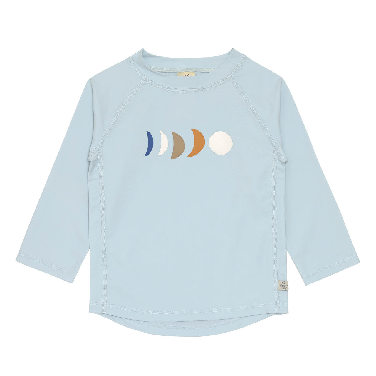 UV Strandshirt Kinder Langarm - Mond, Blau | Lässig