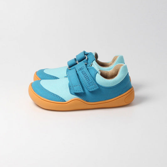 CROCODILE Sommer Barfußschuh Kinder, Türkis | bLIFESTYLE