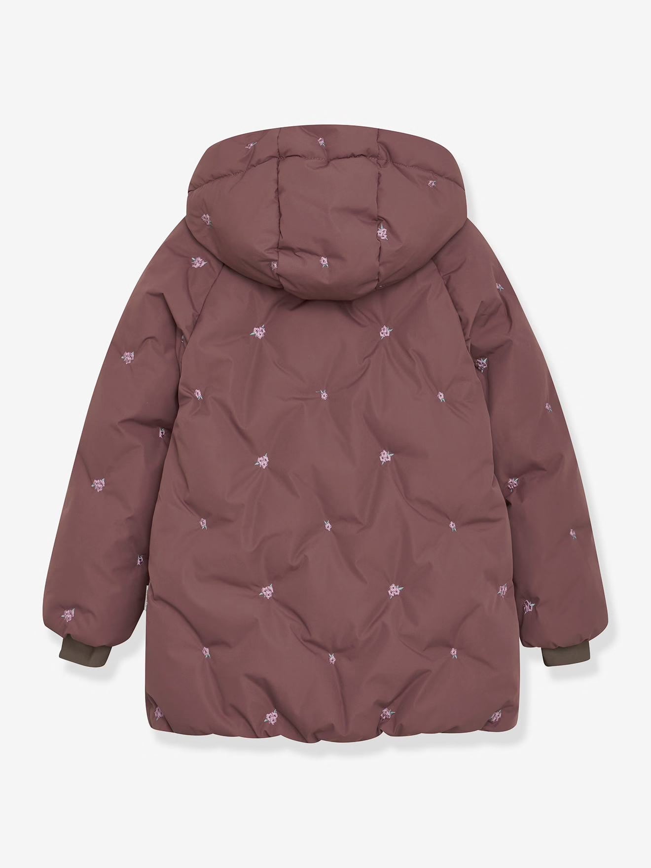 Steppjacke mit Stickerei. rosenholz | En Fant