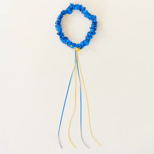 Haarband. Haarkranz. Seide.