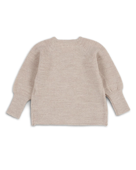 Feinstrick Schlüttli Wickeljacke | HALFEN