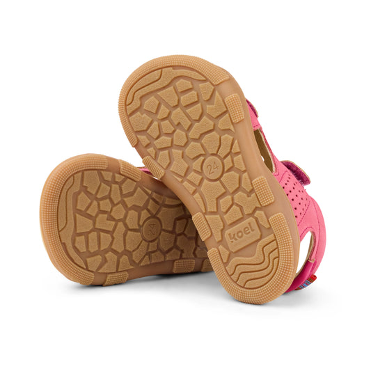Koel Ova leather. Sandalen pink