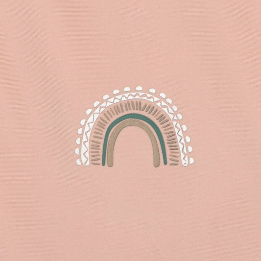 Schwimmhose mit integrierter Schwimmwindel Baby Kurz (UV-Schutz), Rosa | Lässig