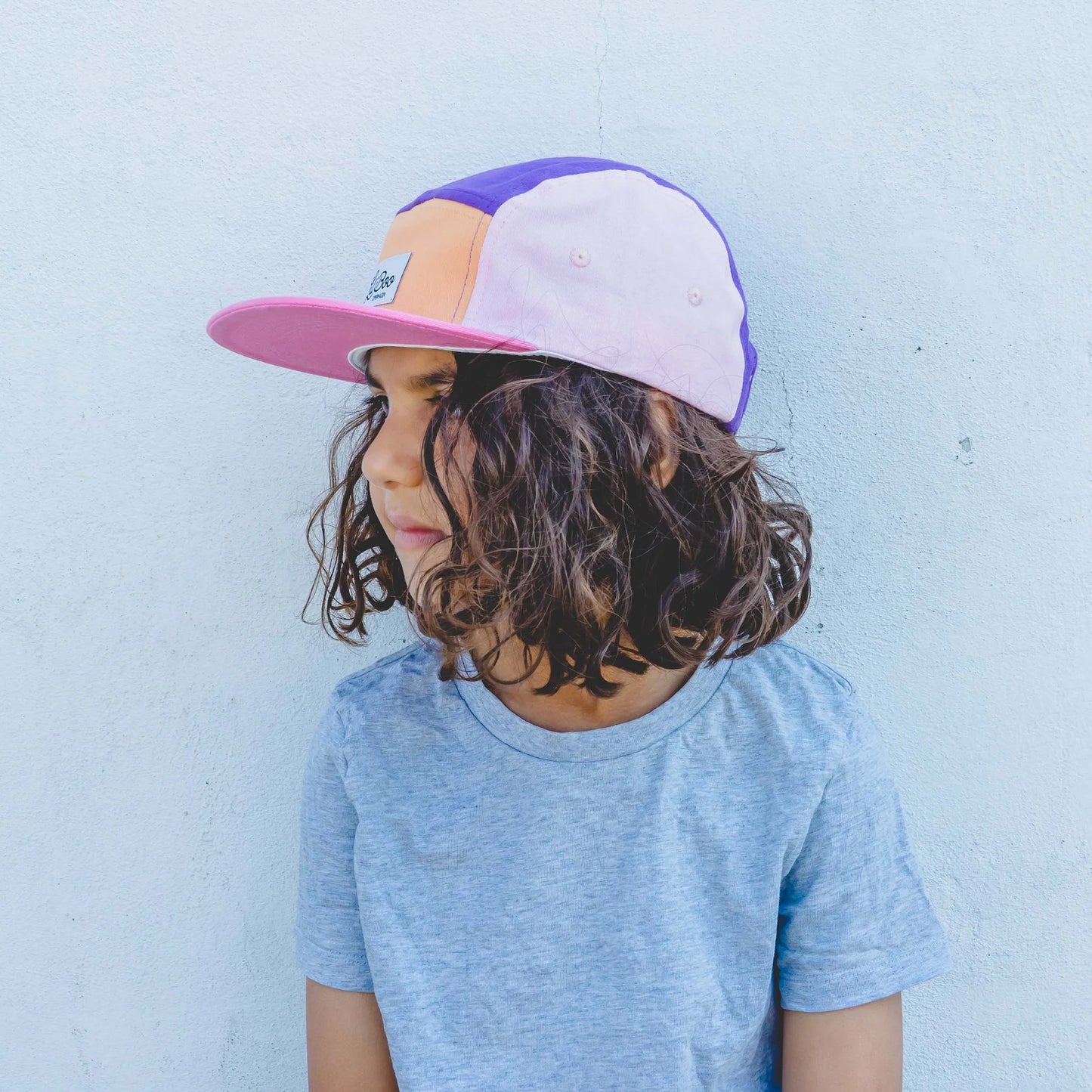 Cap. Block Pink/Purple 5 | Lil'Boo