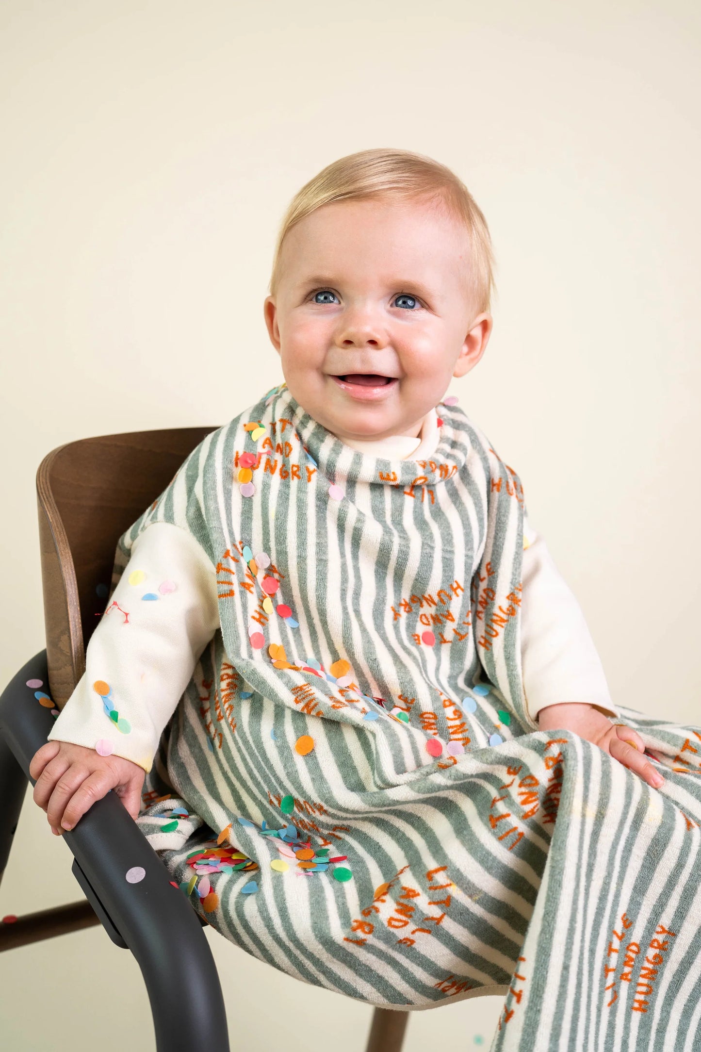 Limited Edition. Lätzchen "Boo", Little and Hungry Mint. Frottee. wasserdicht | Little Casimir