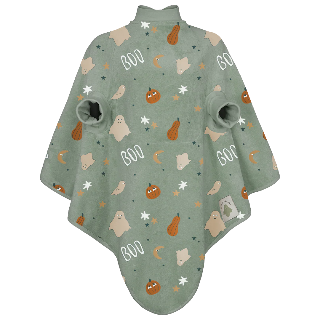 Limited Edition. Lätzchen "Boo", Happy Halloween. Frottee. wasserdicht | Little Casimir