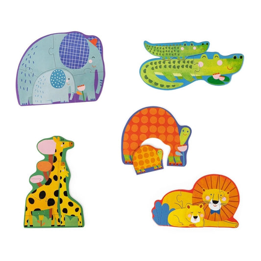 Puzzle "Tierbabys" | Moulin Roty