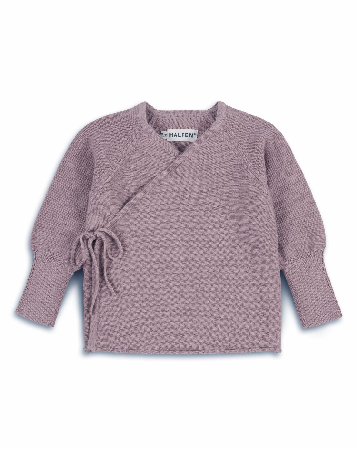 HALFEN Baby Schlüttli – Wickeljacke aus 100 % Bio-Merinowolle