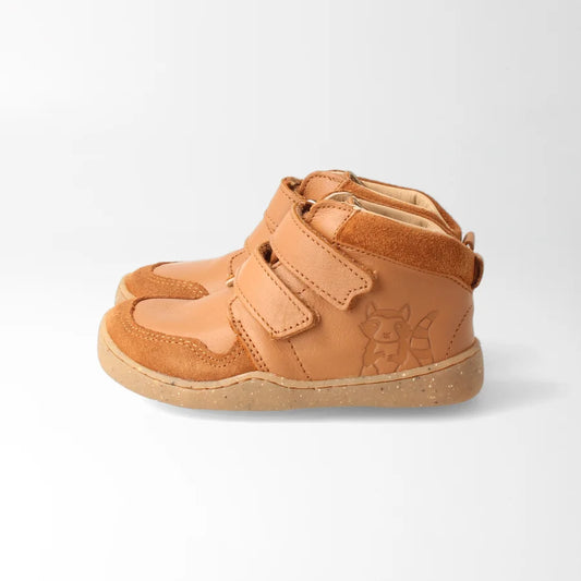 Barfußschuh bLIFESTYLE StreifenhörnchenSTYLE KIDS – haselnuss