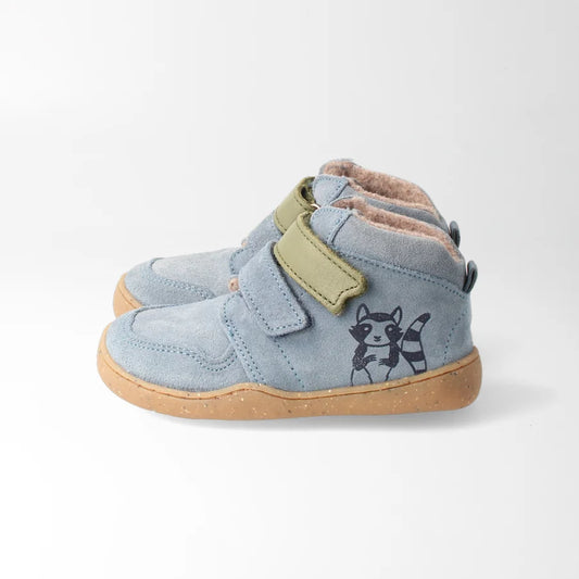 Barfußschuh bLIFESTYLE StreifenhörnchenSTYLE KIDS – meerblau