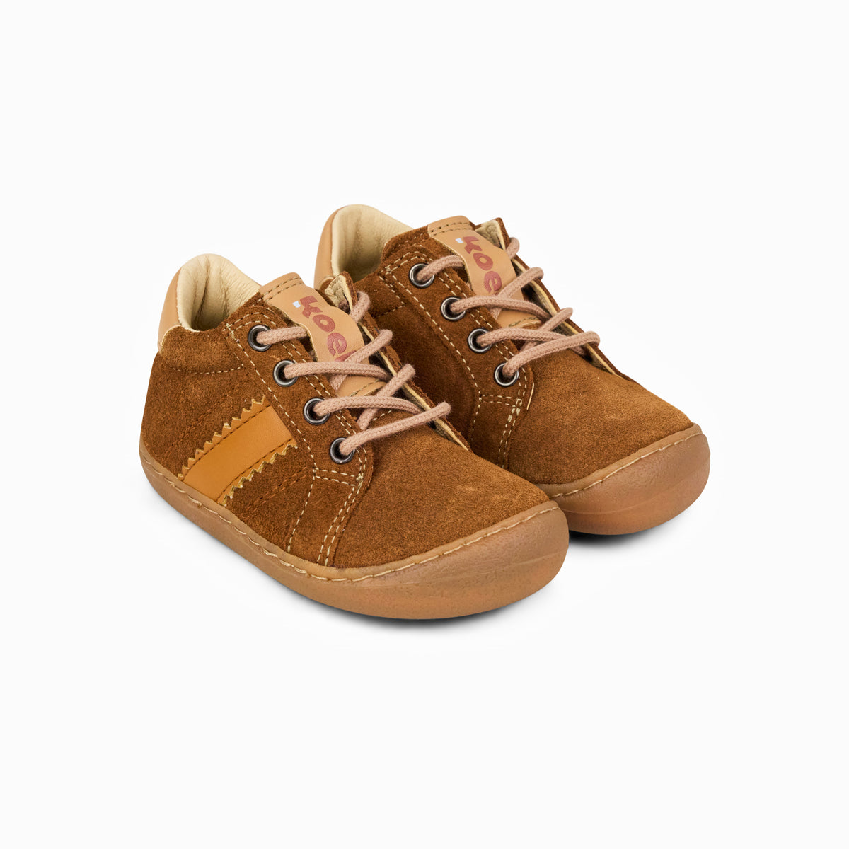 BLAKE Suede – Klassischer Schnür-Barfußschuh