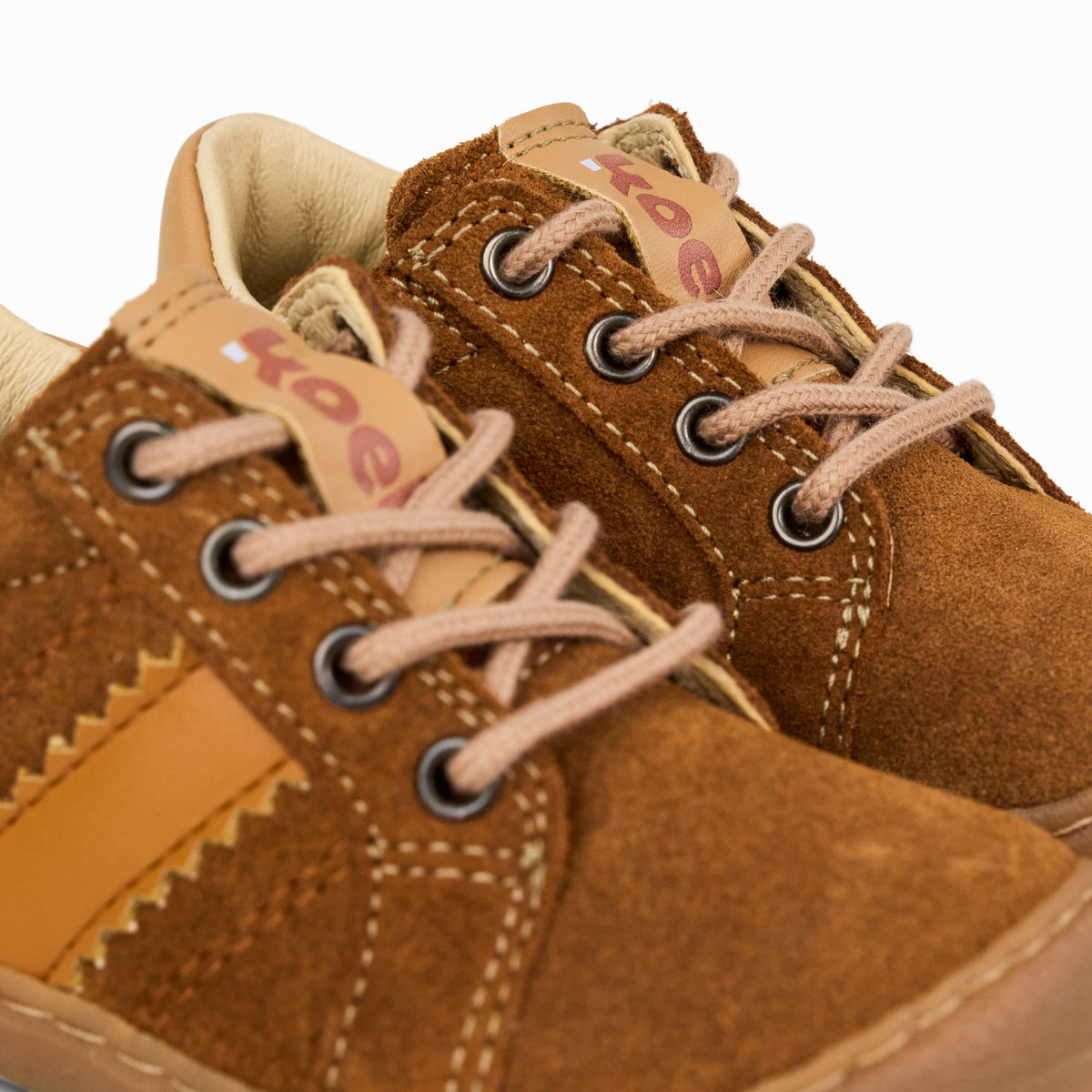 BLAKE Suede – Klassischer Schnür-Barfußschuh
