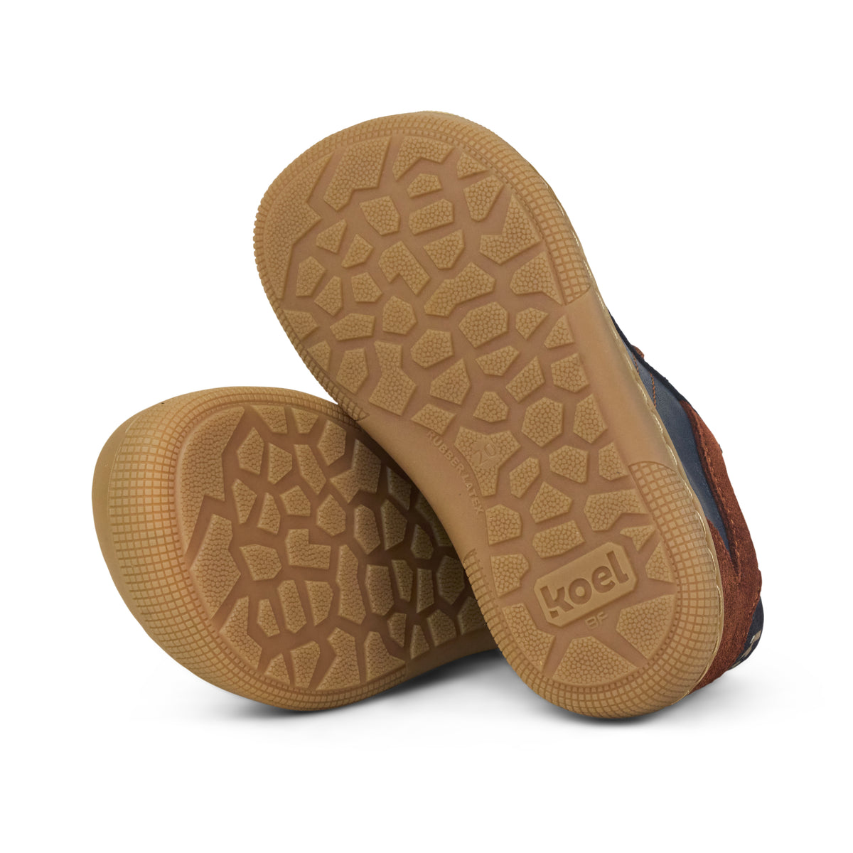 DION Suede – Kinder Barfuß-Sneaker zum Schnüren