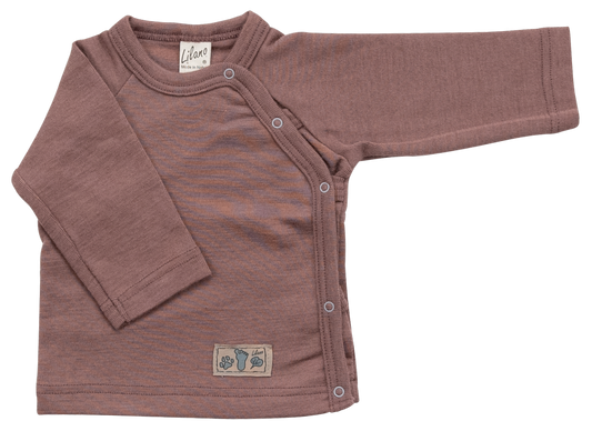 Wickeljacke. Wolle/Seide. mauve | Lilano