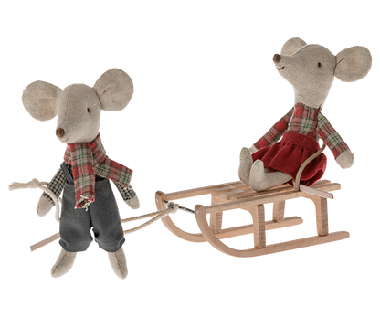 Schlitten Maus | Maileg