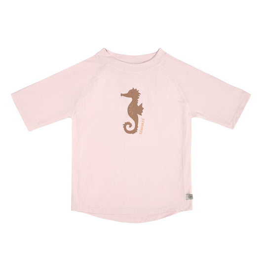 UV Badeshirt, Kurzarm, Seepferdchen