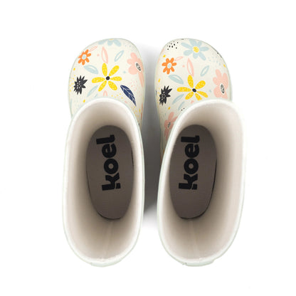 Gummistiefel. Blumen. Weit | Koel4Kids