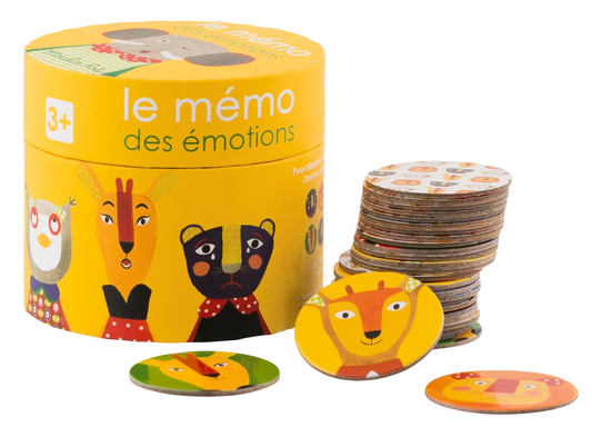 Popipop. Memoryspiel. Emotionen. Tiere