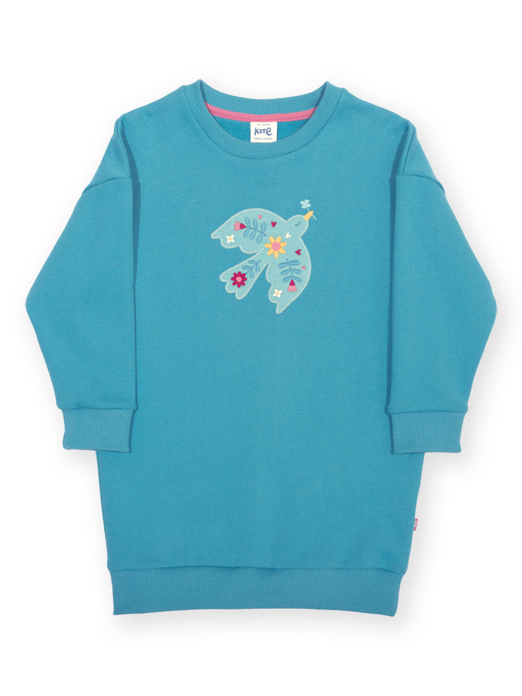 Kite Kinder A-Linien Sweatkleid „Be Lucky“ (Bio-Baumwolle)