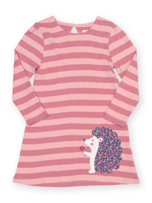 Kite Kinder A-Linien-Kleid „Cleverer Igel“ (Bio-Baumwolle)